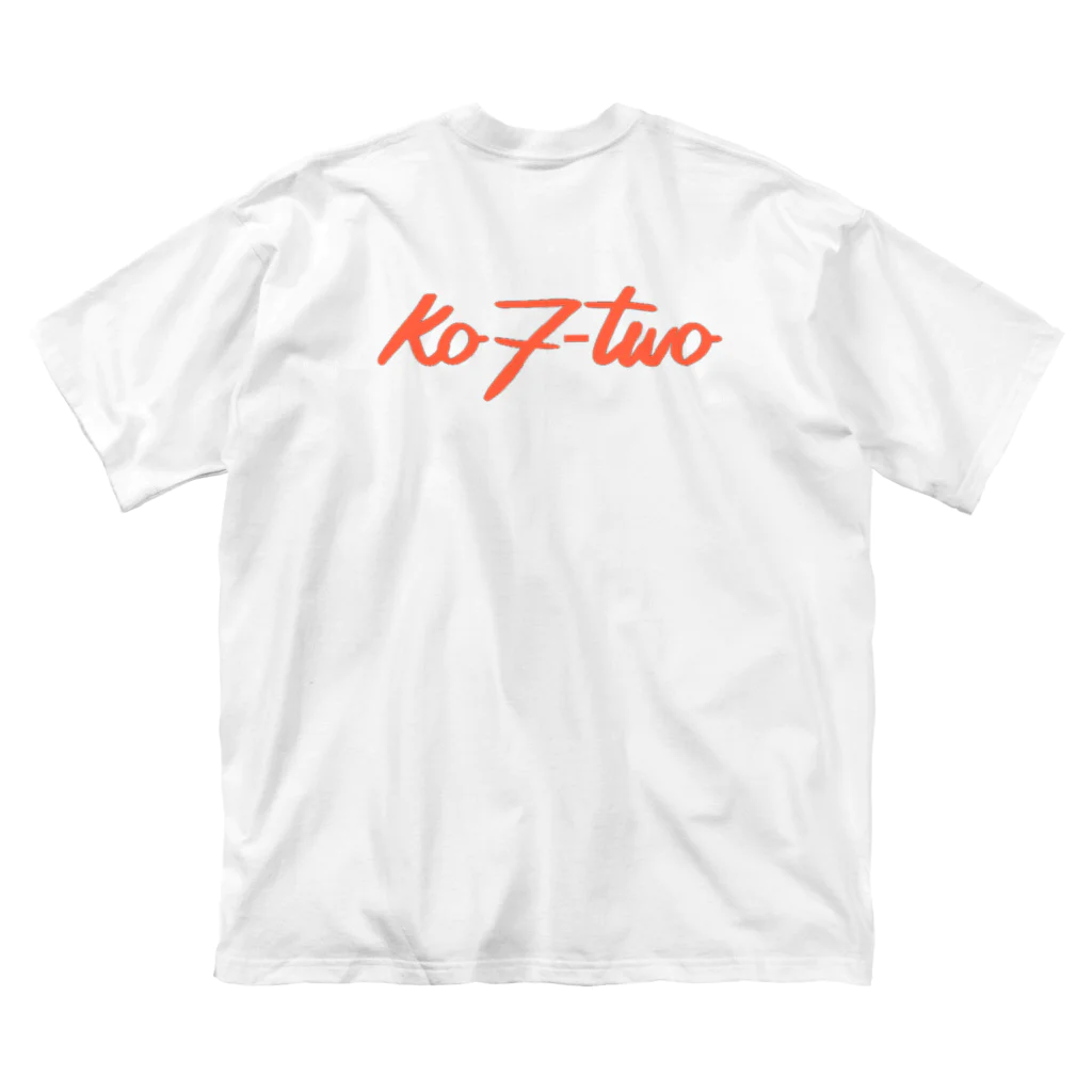 ブティック　Ko7-twoのビッグカラフルKo7-two  ビッグシルエットTシャツ