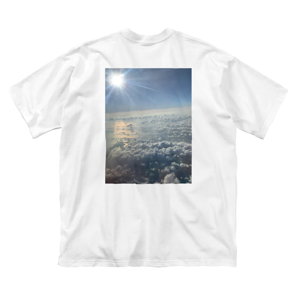 ha__のbeautiful sky ビッグシルエットTシャツ