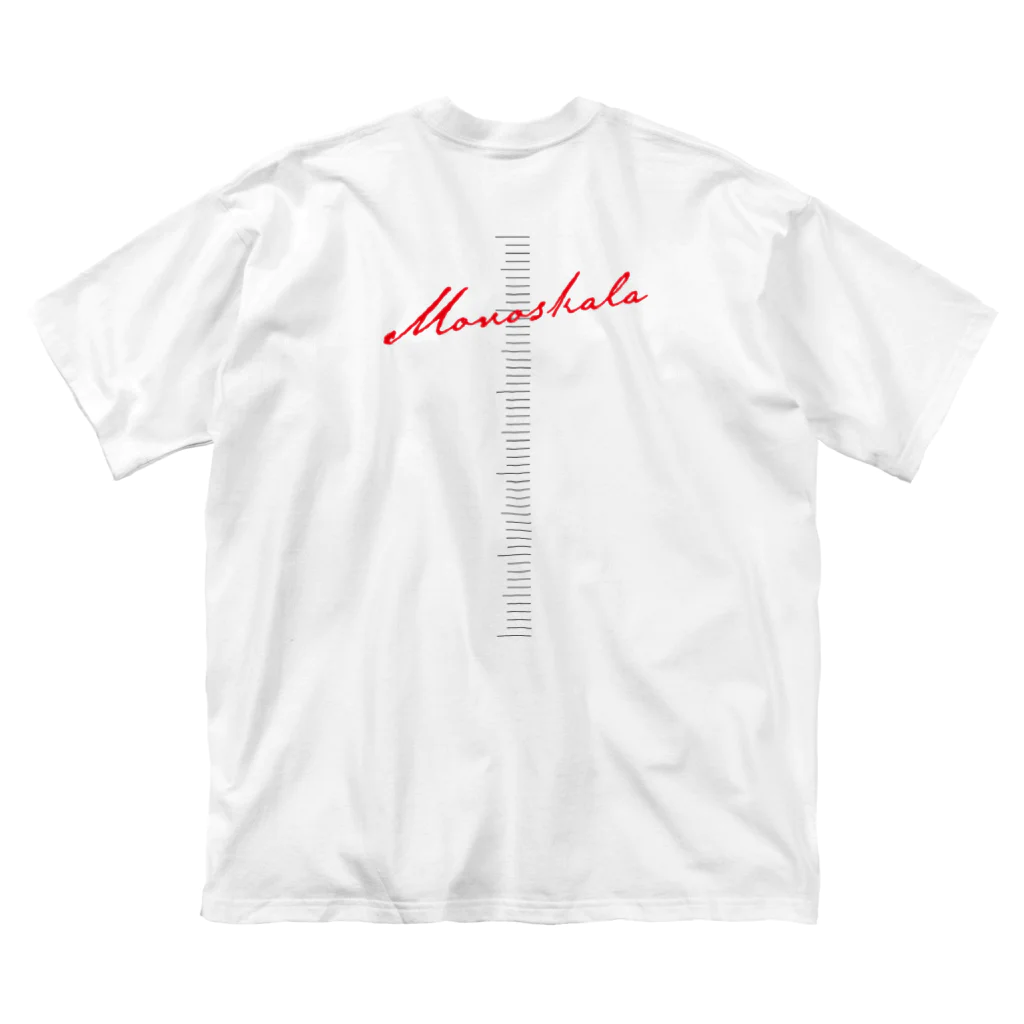 MONOSKALAのBACK _ LOGO Tシャツ ビッグシルエットTシャツ