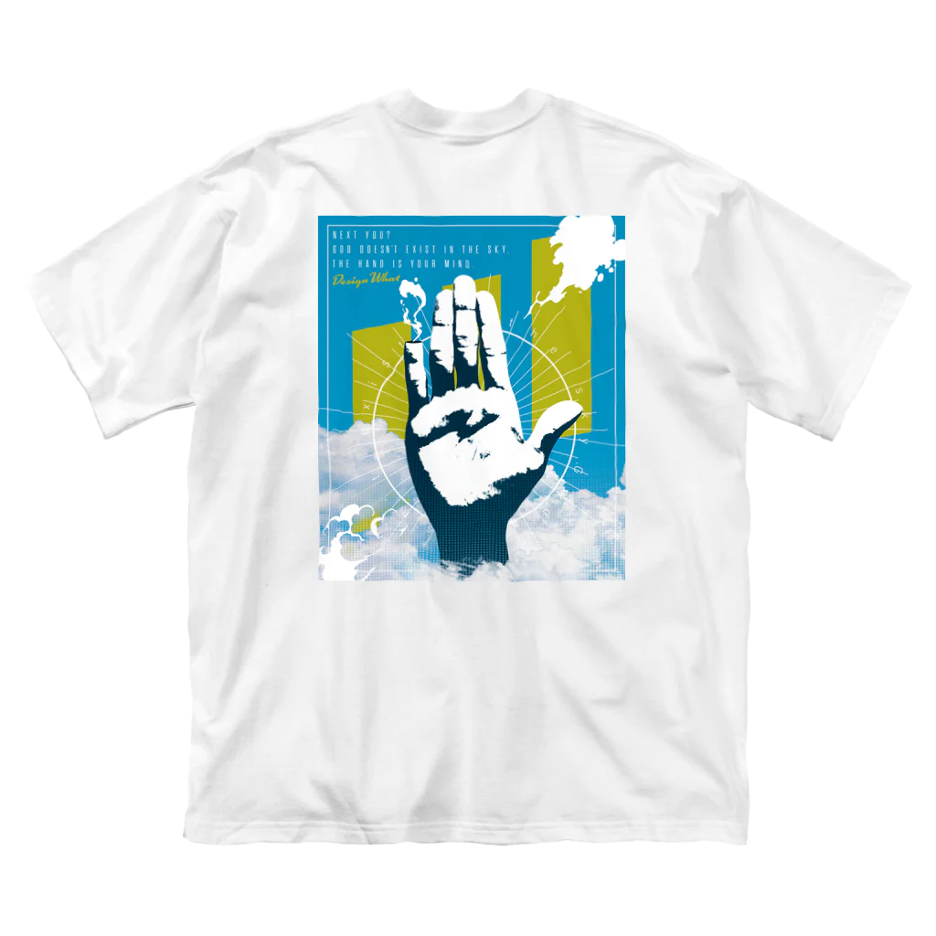 わっとのHand Is Mind ビッグシルエットTシャツ