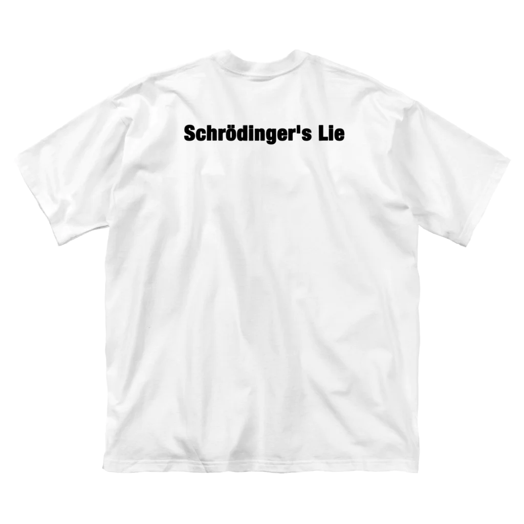 シュレディンガーの嘘のR&R RIOT 両面プリント ビッグシルエットTシャツ