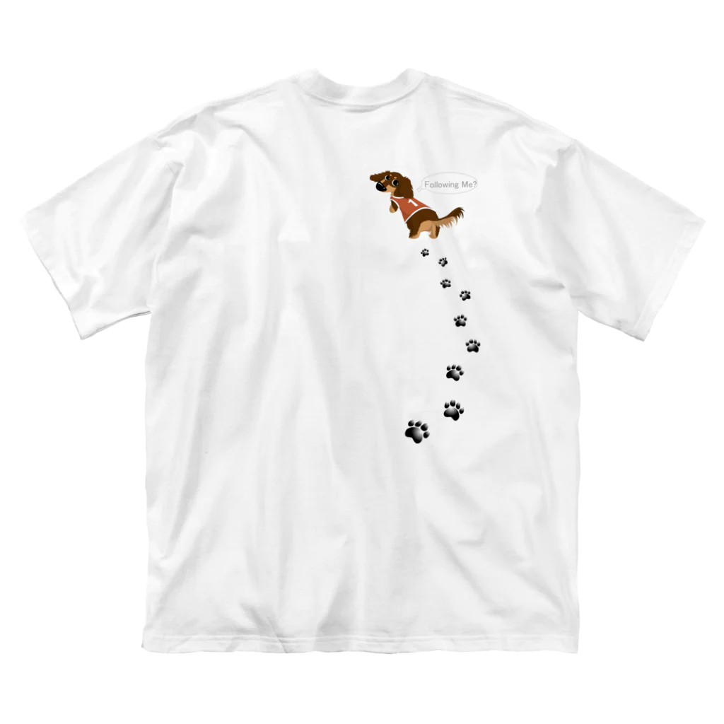 10’s HeavenのFollowing Me?【Lチョコ＆クリーム/BOY】 ビッグシルエットTシャツ