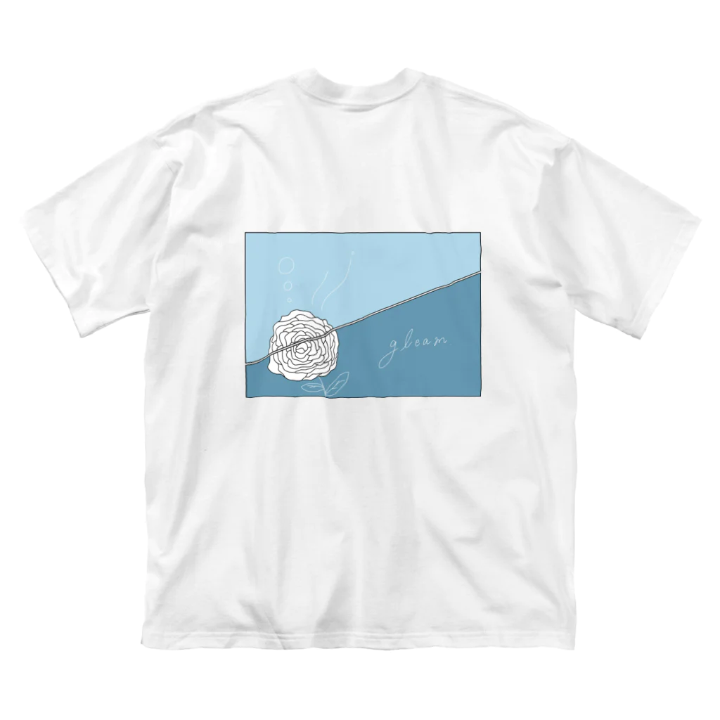 Cloudy_Gleamのrose-gleam #blue Big T-Shirt