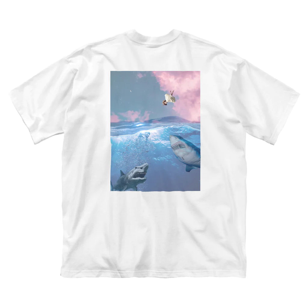 キムチのsummer🦈 ビッグシルエットTシャツ