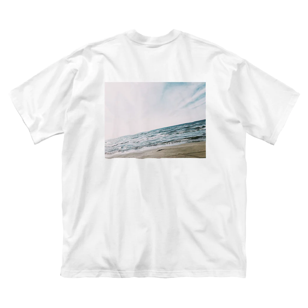 片隅の海 ビッグシルエットTシャツ