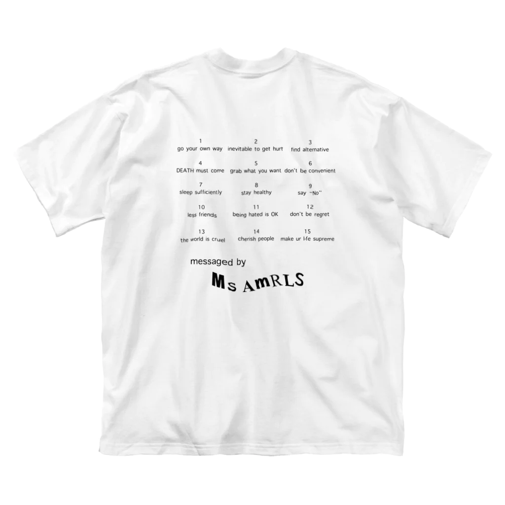 Ms Amaryllis のMs Amaryllis For every teenagers ビッグシルエットTシャツ