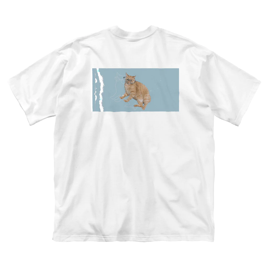 BBQの【うちの猫さんシリーズ】3rd ビッグシルエットTシャツ