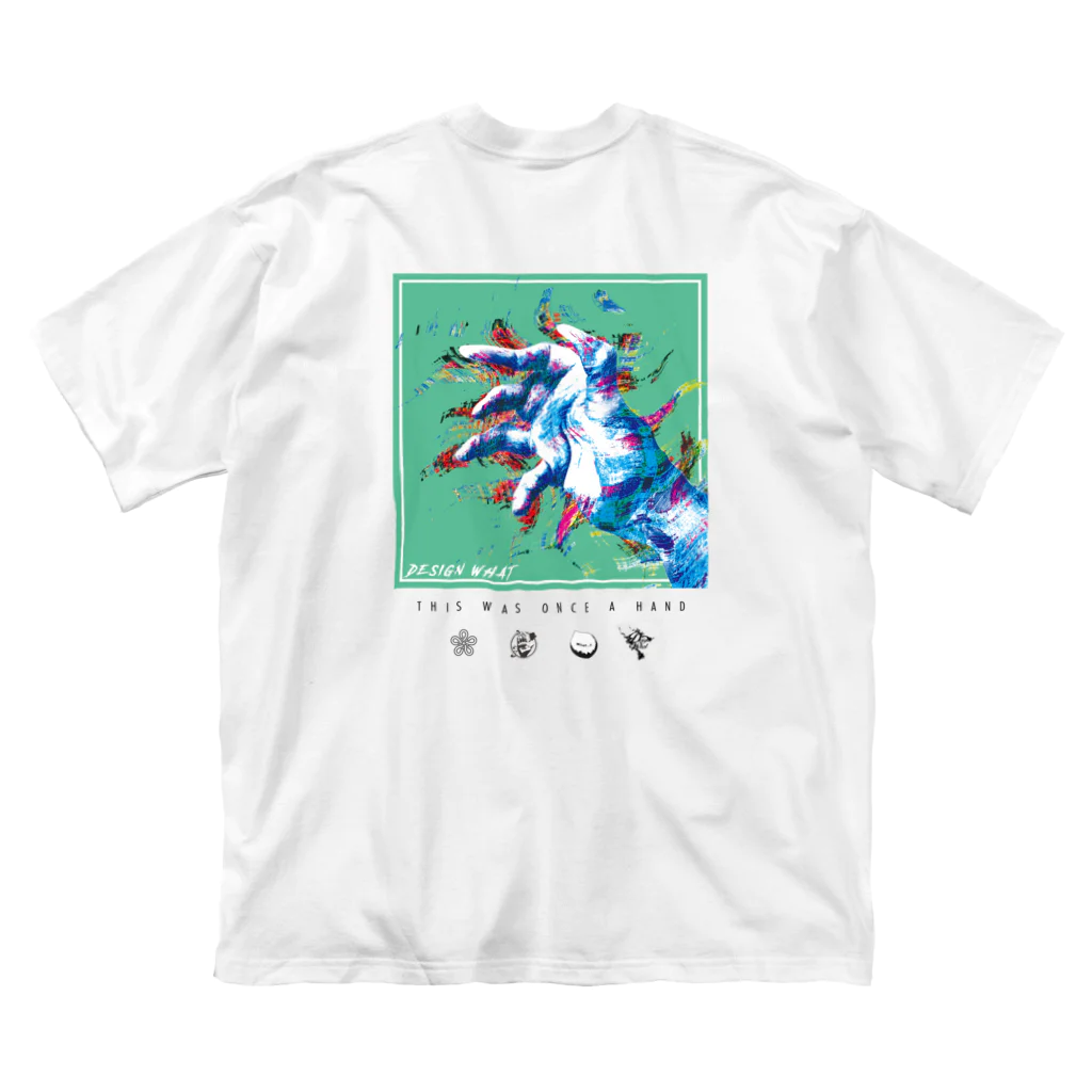 わっとのHAND ビッグシルエットTシャツ