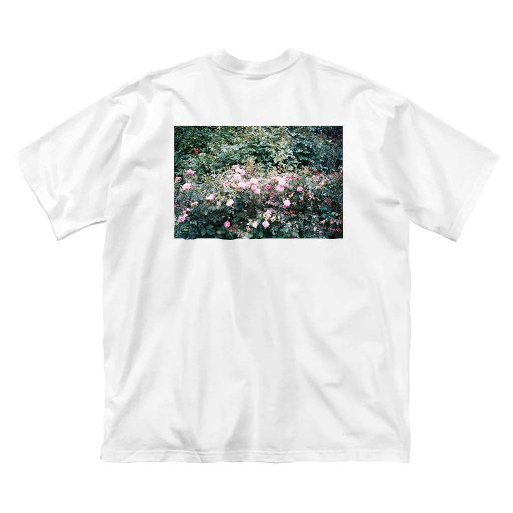 MMMoooooの薔薇T ビッグシルエットTシャツ