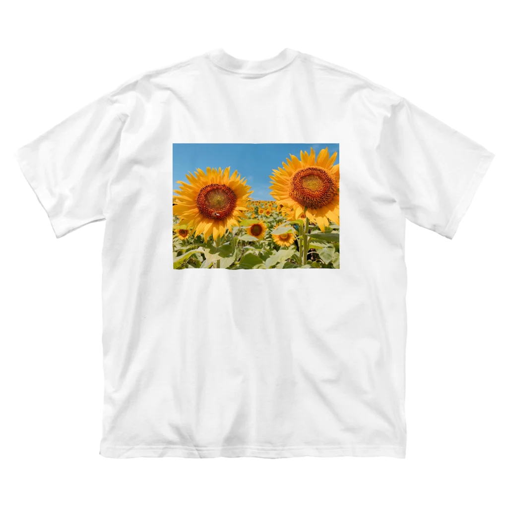 まるこのSunflower ビッグシルエットTシャツ