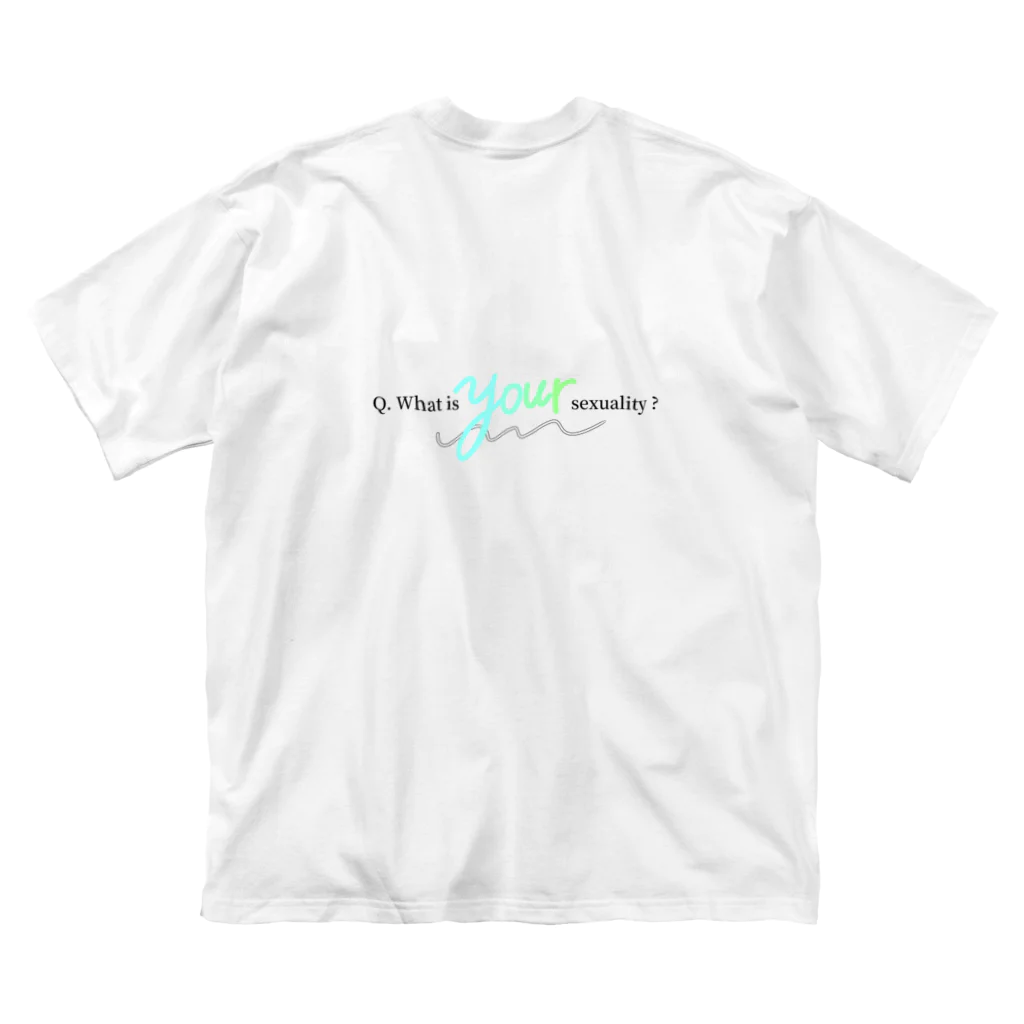 imI -イムアイ-のWhat is your sexuality T-shirts Big T-Shirt