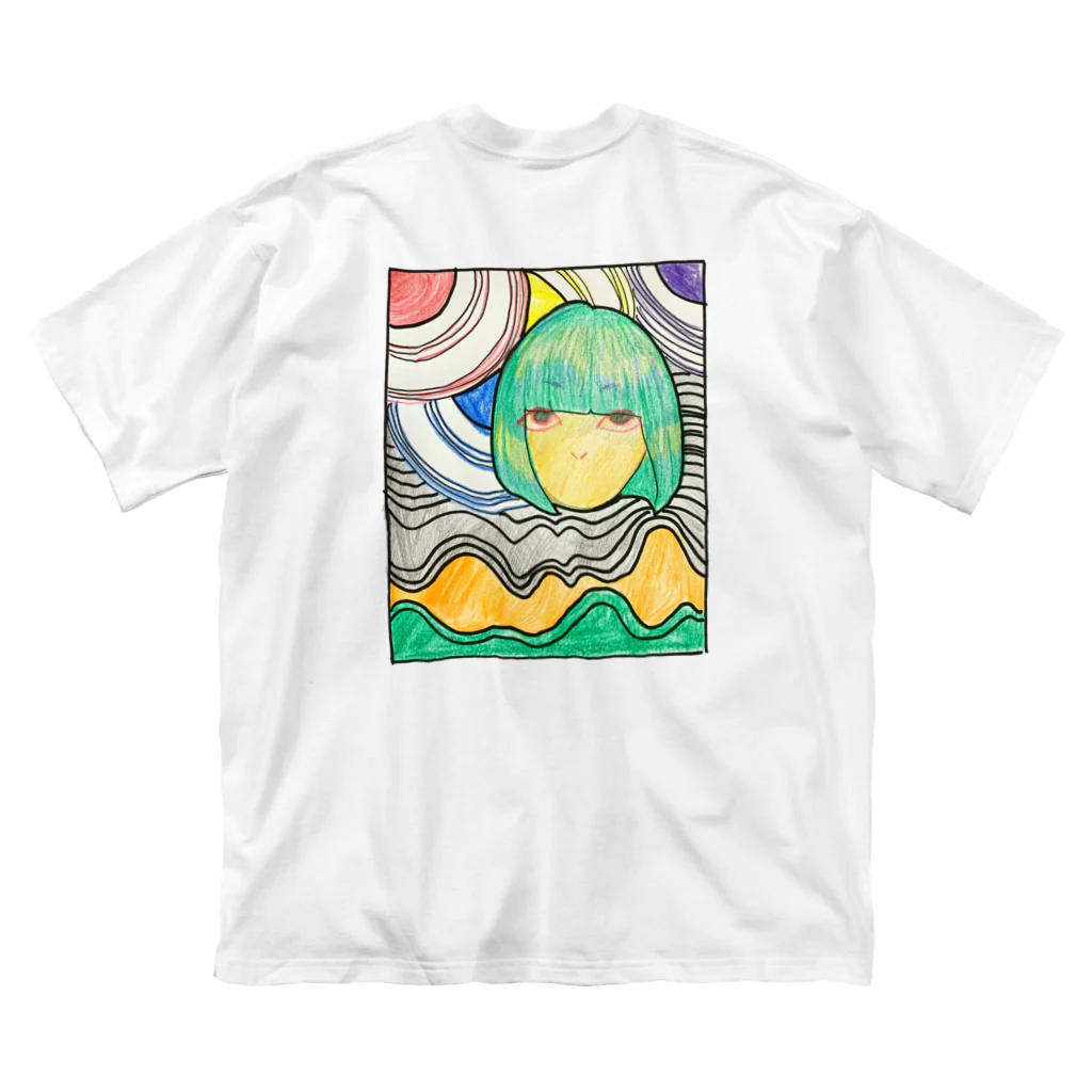 赤目の赤目オカッパ Big T-Shirt