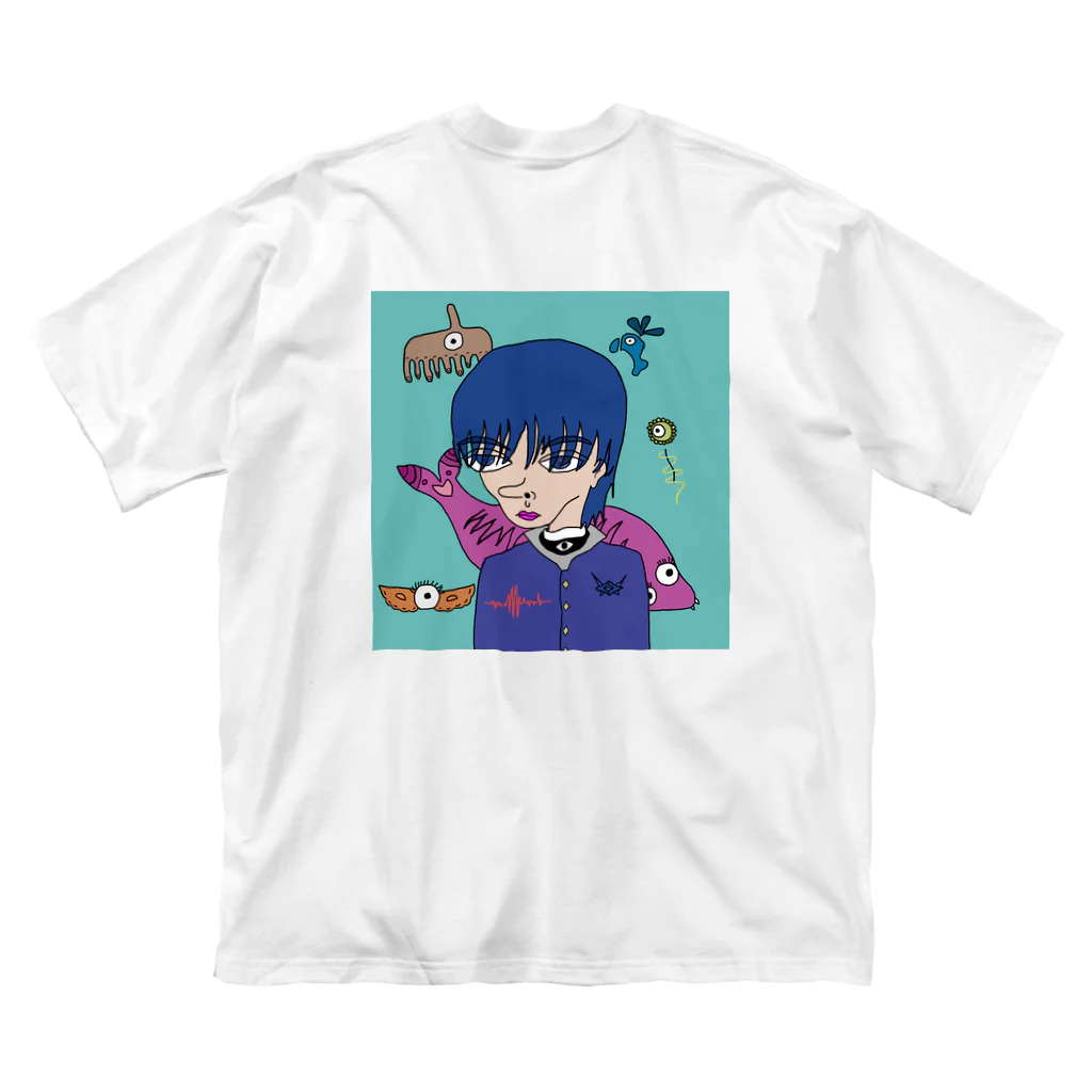 Koara_のぼくの描いた絵 ビッグシルエットTシャツ