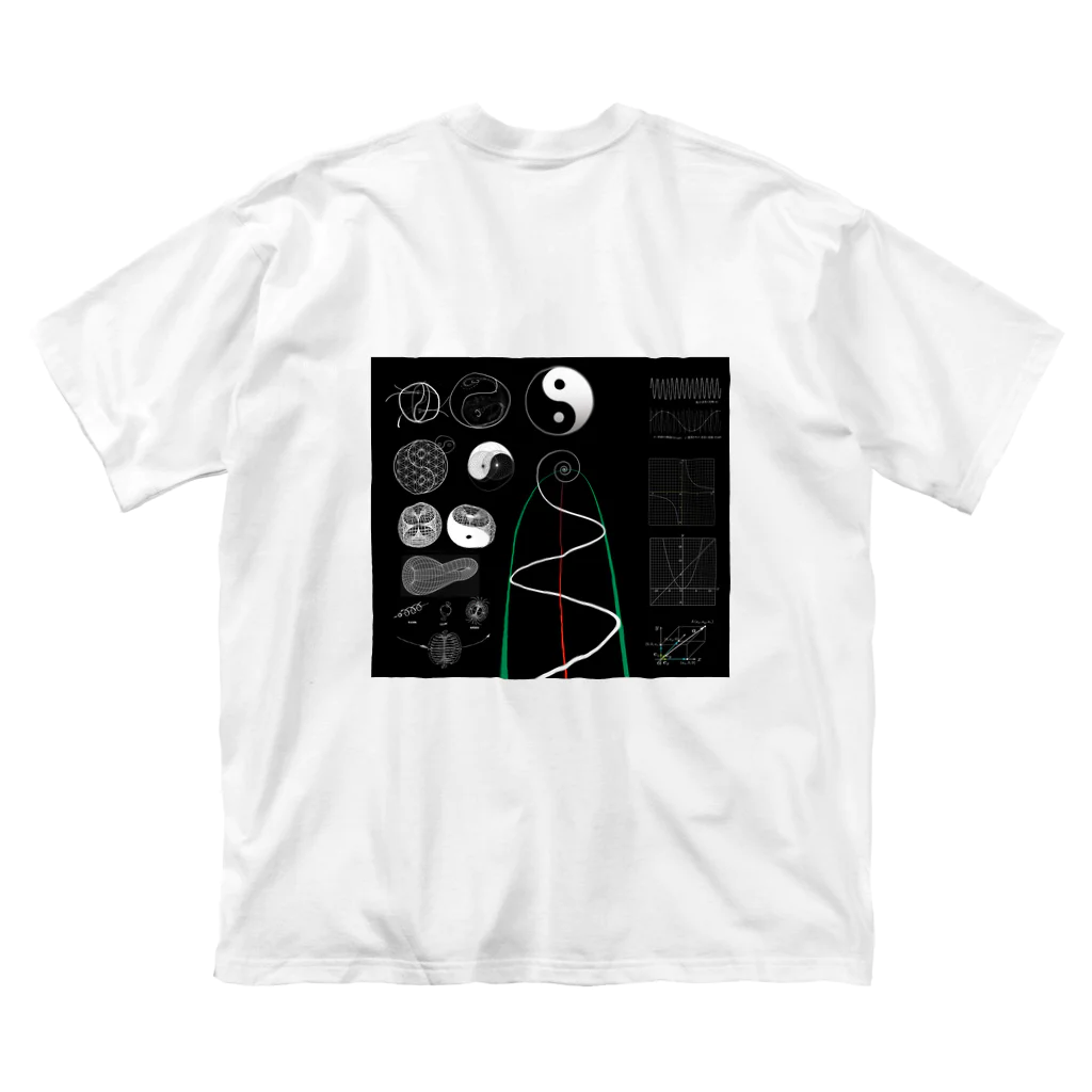 工藤シンク - Sync.Kudoの陰陽宇宙 ビッグシルエットTシャツ
