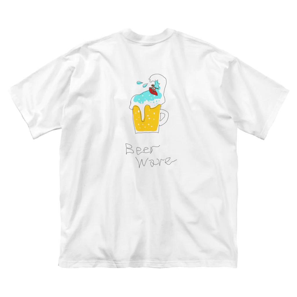 PORINPORINの部屋のBeer Wave Big T-Shirt