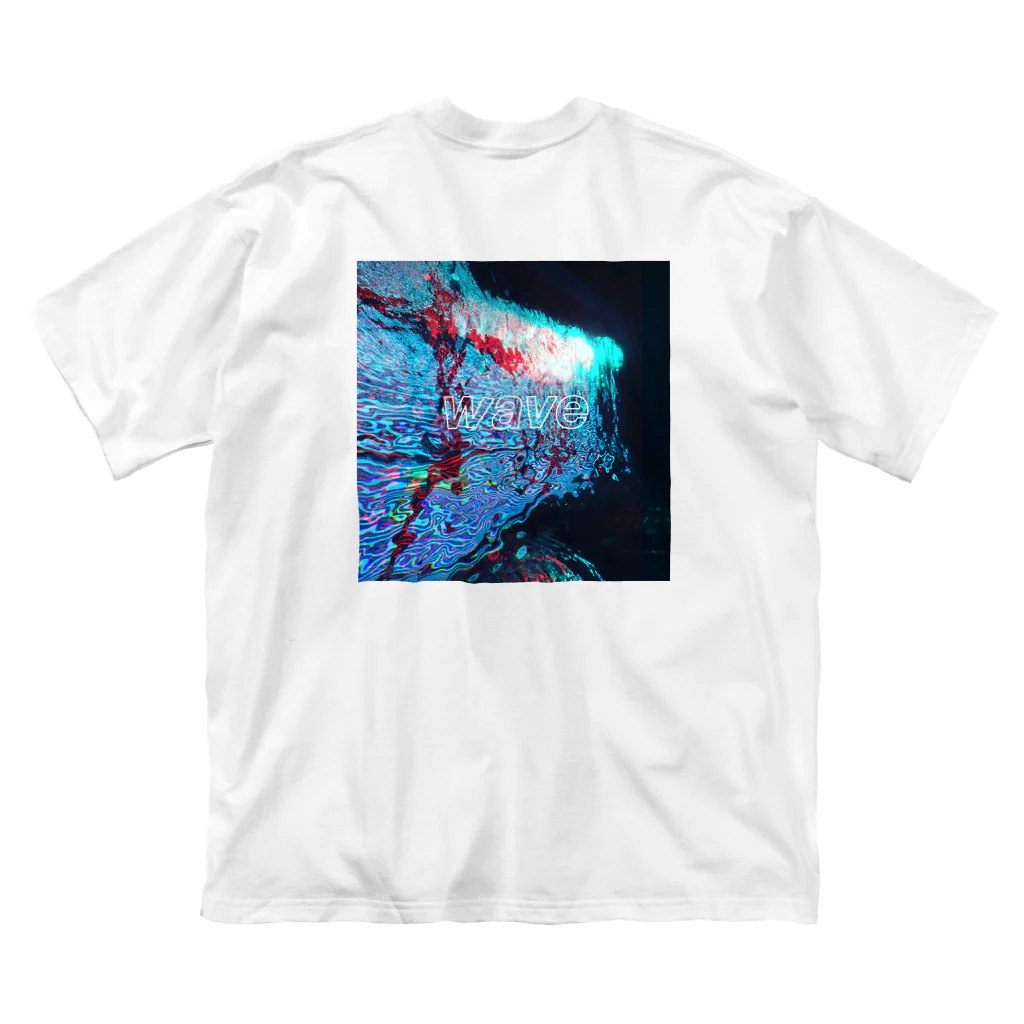 shienoのwave ビッグシルエットTシャツ