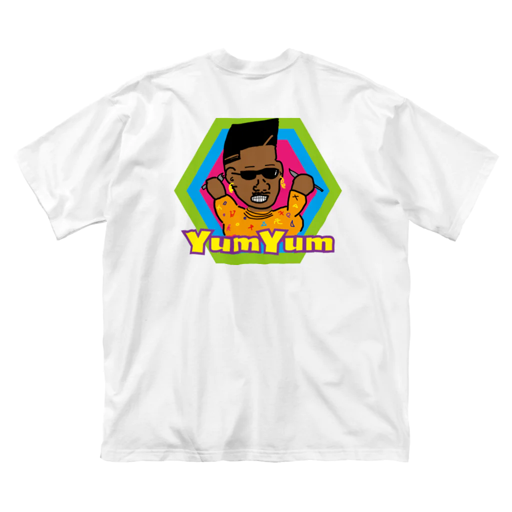 Yum Yum -ストリートファッション-のYum Yum 〜バックプリント付き〜 ビッグシルエットTシャツ