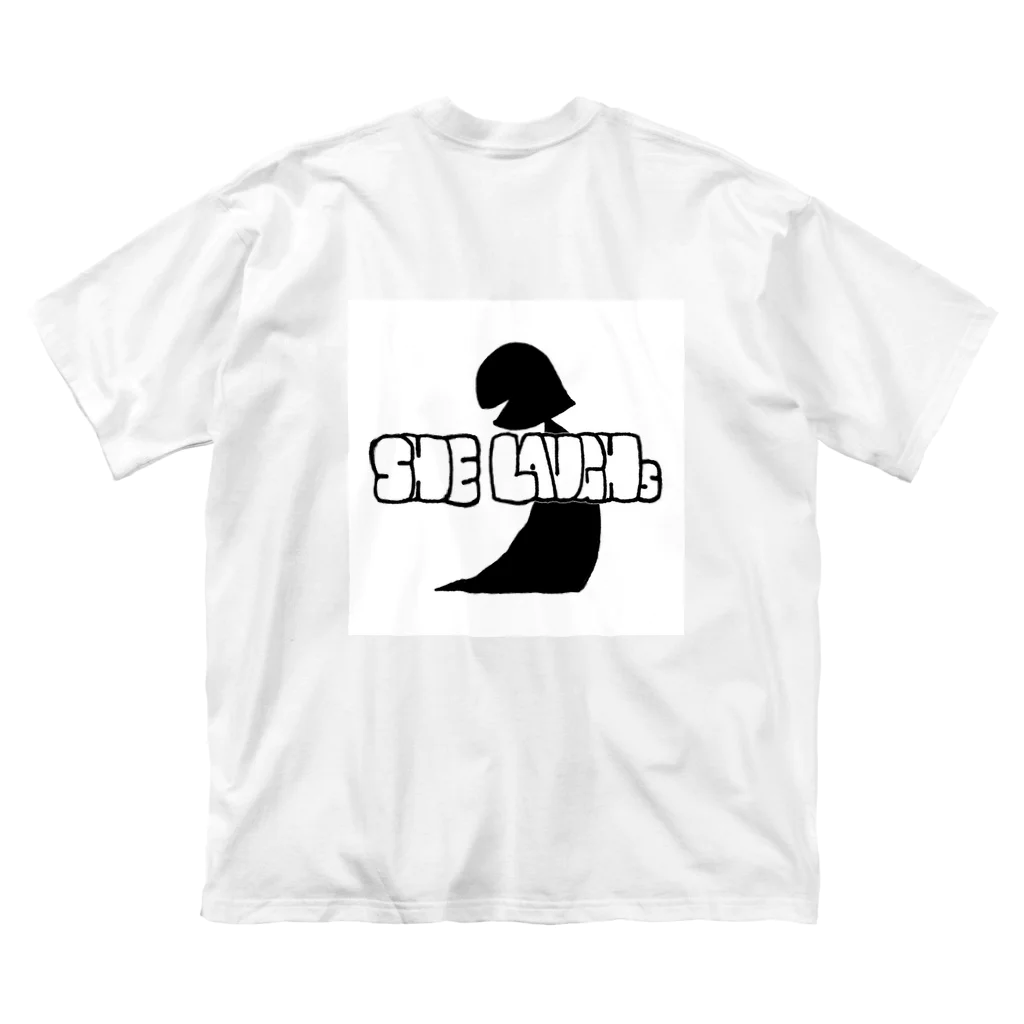 小鬼のSHE LAUGHs Big T-Shirt