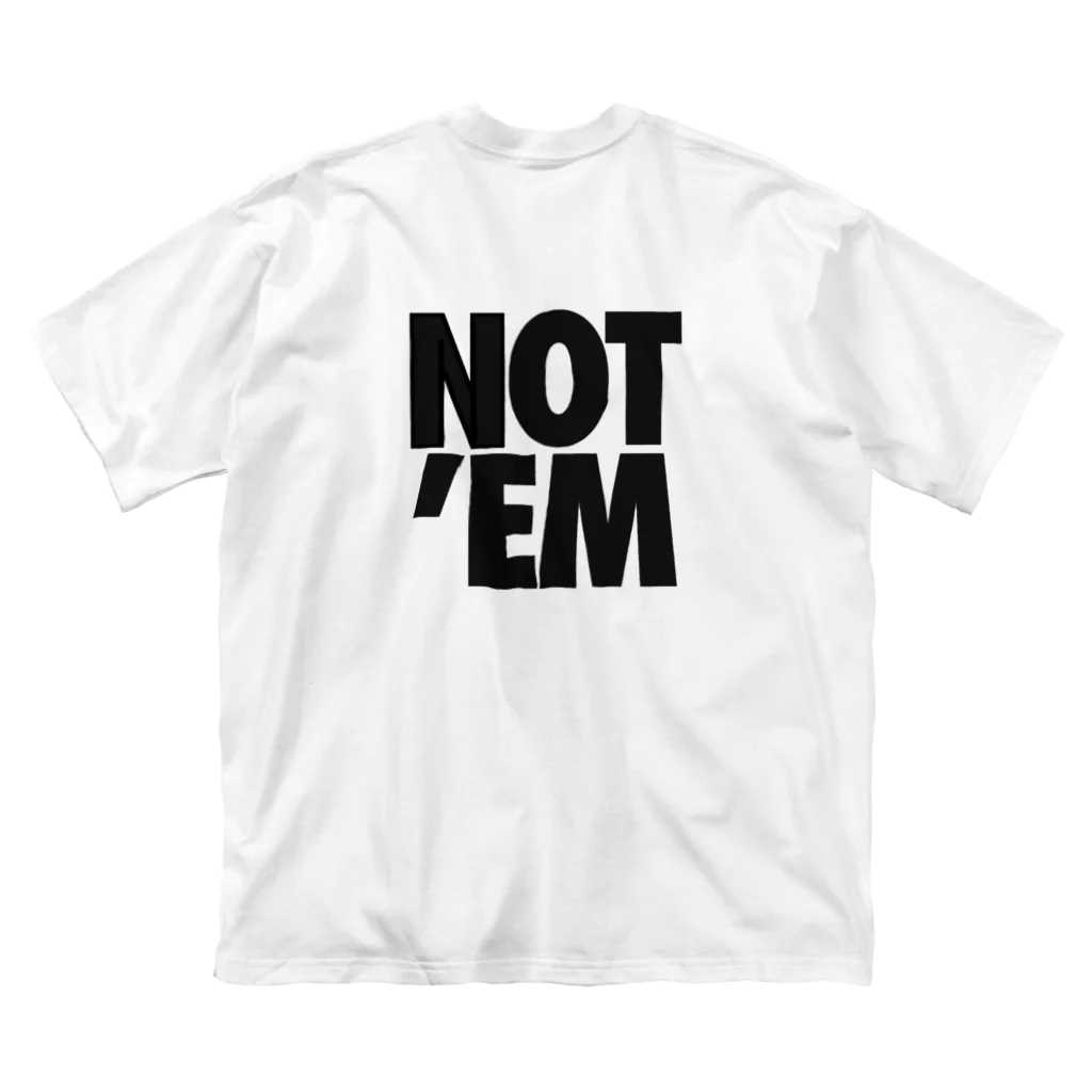 ガレージジャックのNOT‘EMロゴ/両面プリント ビッグシルエットTシャツ