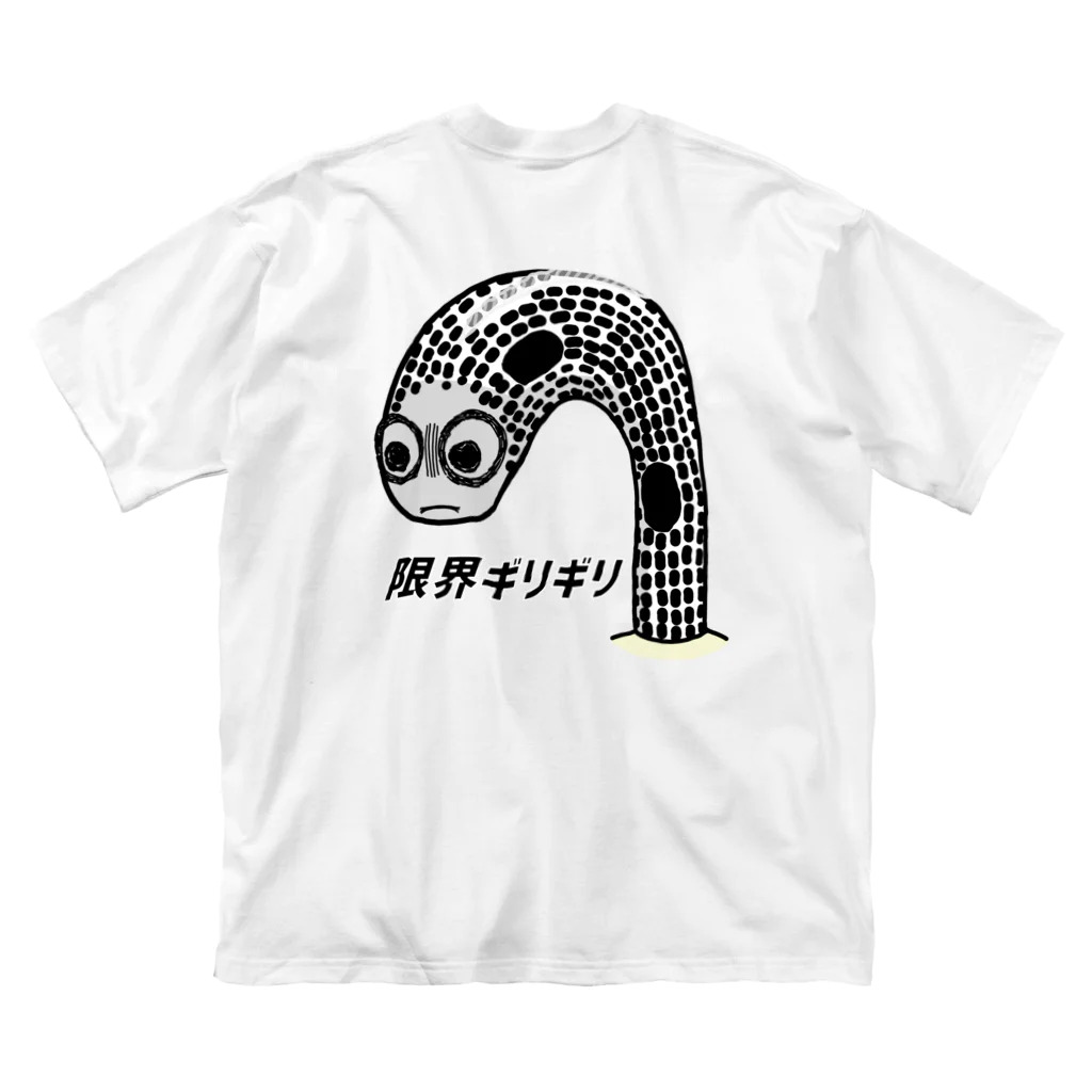 街のいろどりの限界ギリギリチンアナゴ ビッグシルエットTシャツ