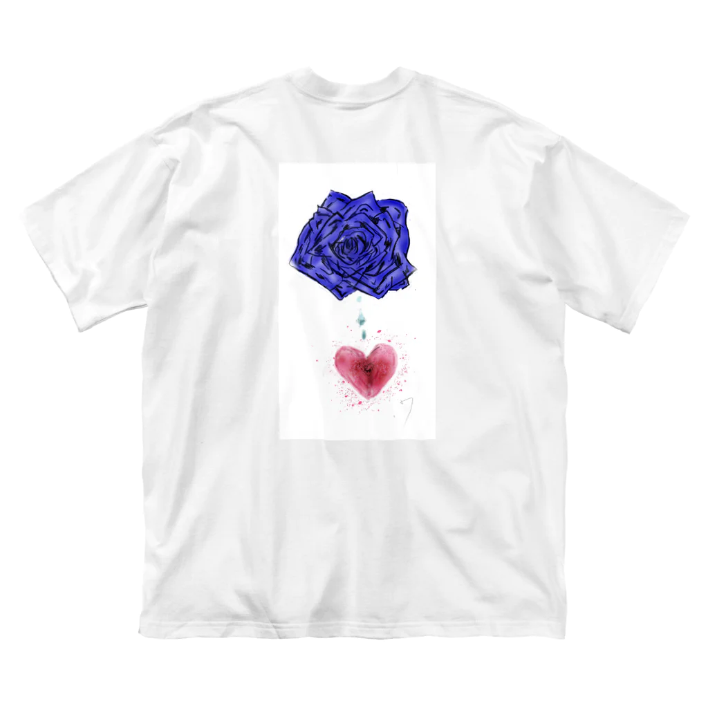 💐と👕のウツロイ 루즈핏 티셔츠