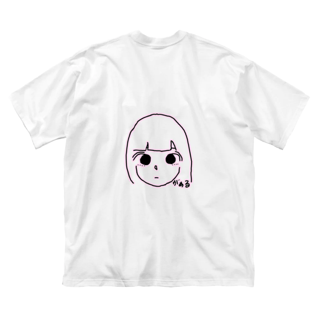 ナマケモノのがぁる ビッグシルエットTシャツ