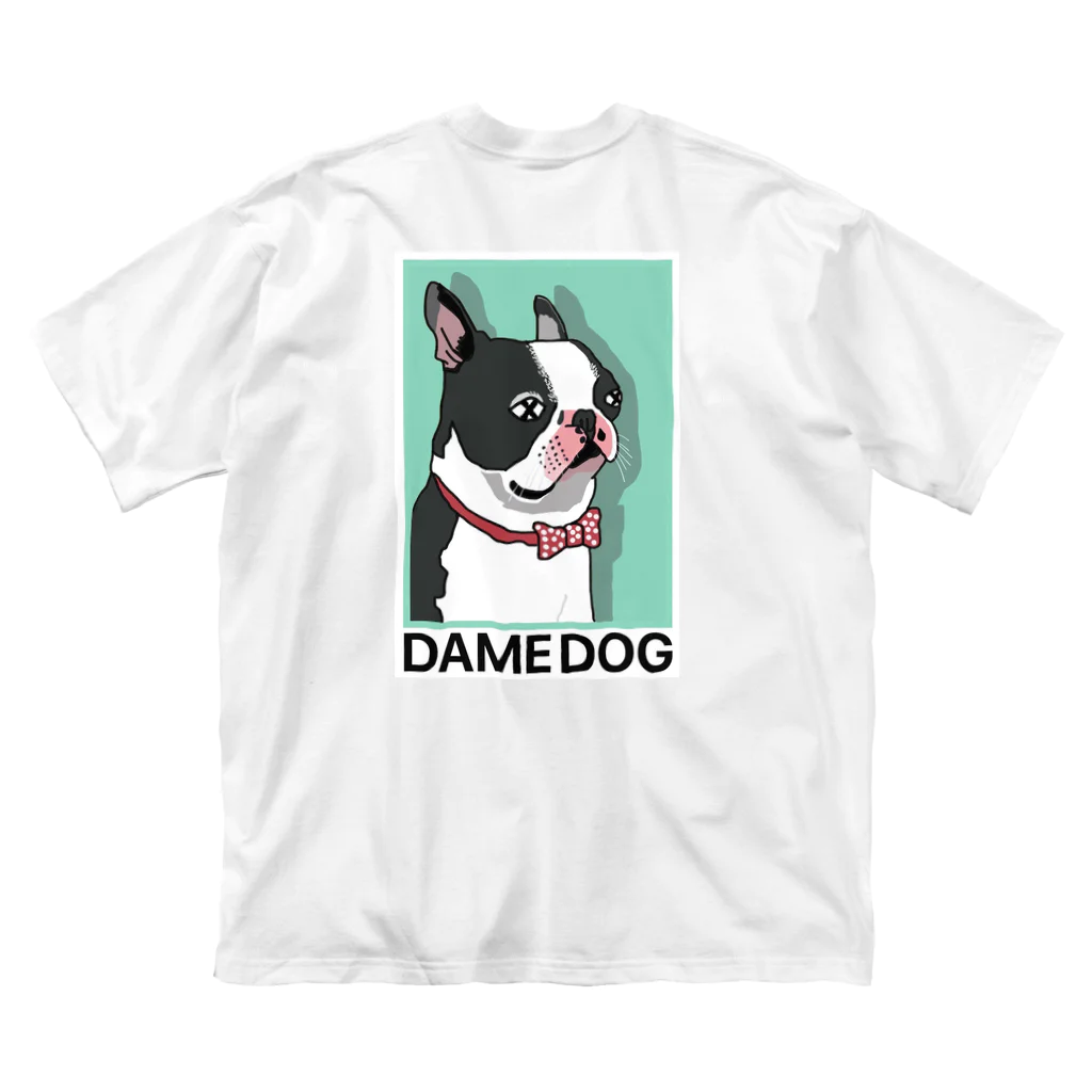 中村フー(ヘンダーソン )のDAME DOG ビッグシルエットTシャツ