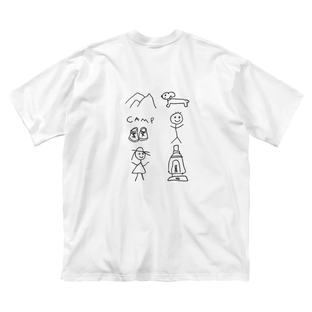 packmagazineのcamp series by 週末日記 Big T-Shirt