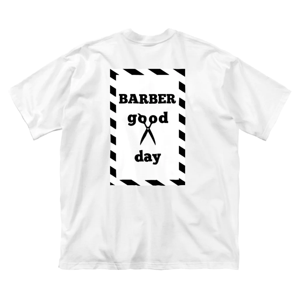 BARBER_good_dayのBARBER good day ビッグシルエットTシャツ