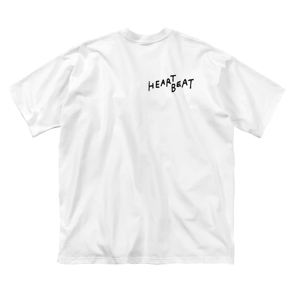 __HEARTBEAT__のぐへねこ ビッグシルエットTシャツ