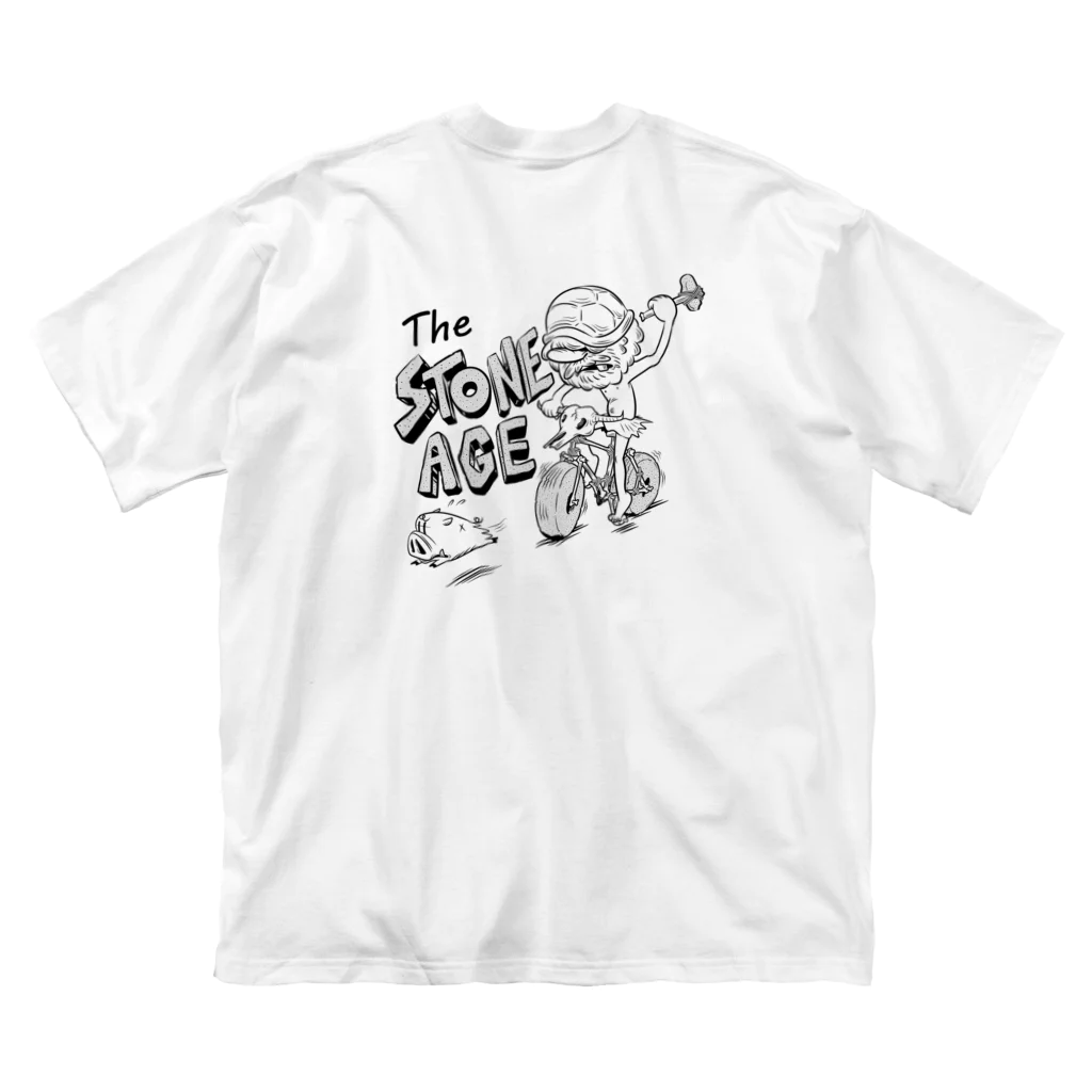 nidan-illustrationの"The STONE AGE" #2 ビッグシルエットTシャツ