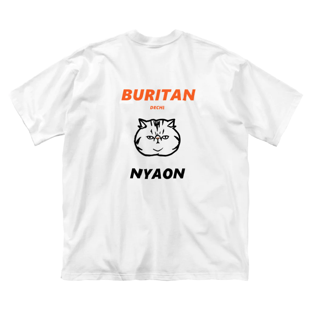 JYACOのBURITAN NYAON ビッグシルエットTシャツ