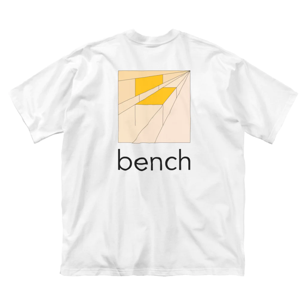 三井　健のbench-t-back-print ビッグシルエットTシャツ