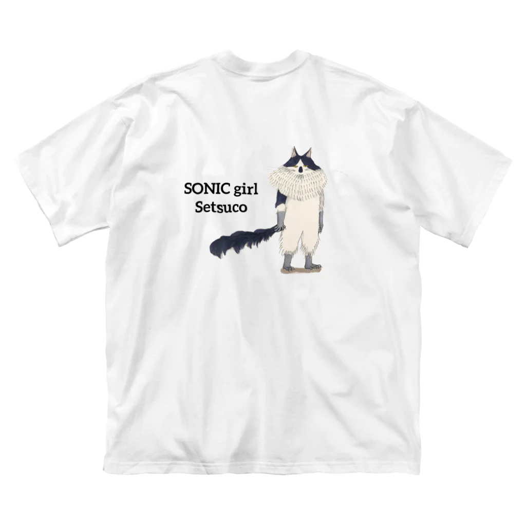 MichellemadeのSONIC girl SETSUCO ビッグシルエットTシャツ