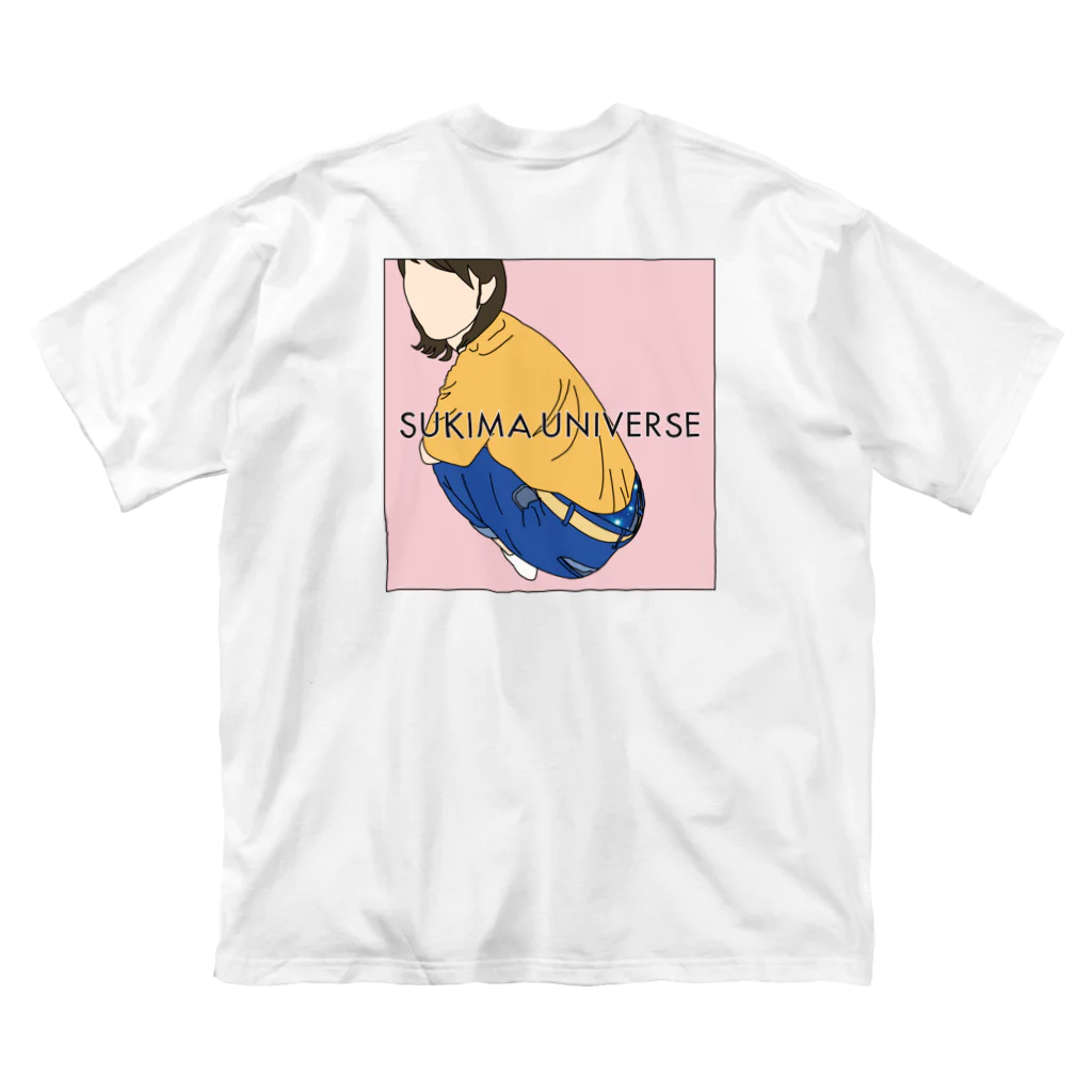 森田GMのSUKIMA UNIVERSE 腰 ビッグシルエットTシャツ