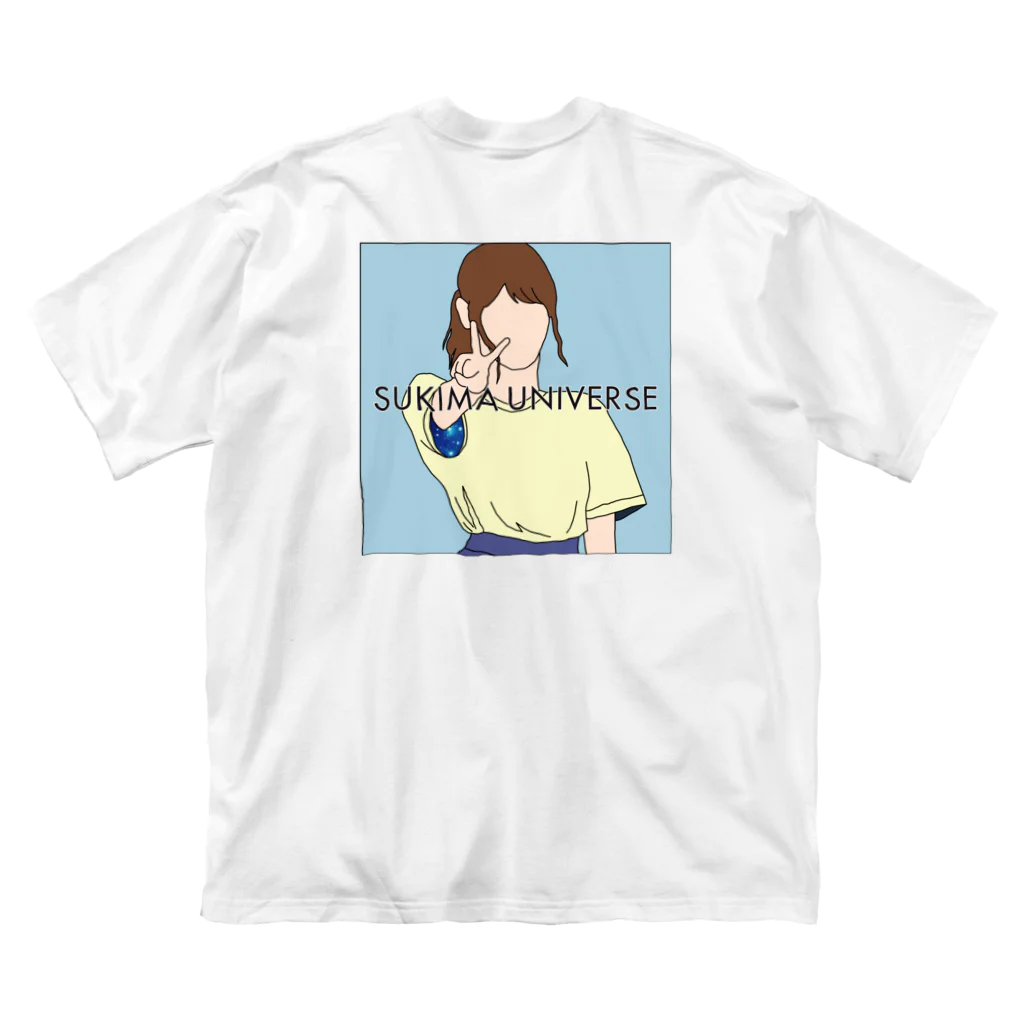 森田GMのSUKIMA UNIVERSE 脇 ビッグシルエットTシャツ