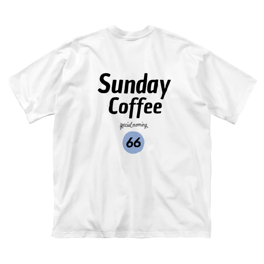 SUNDAY BROのSunday coffee ビッグシルエットTシャツ