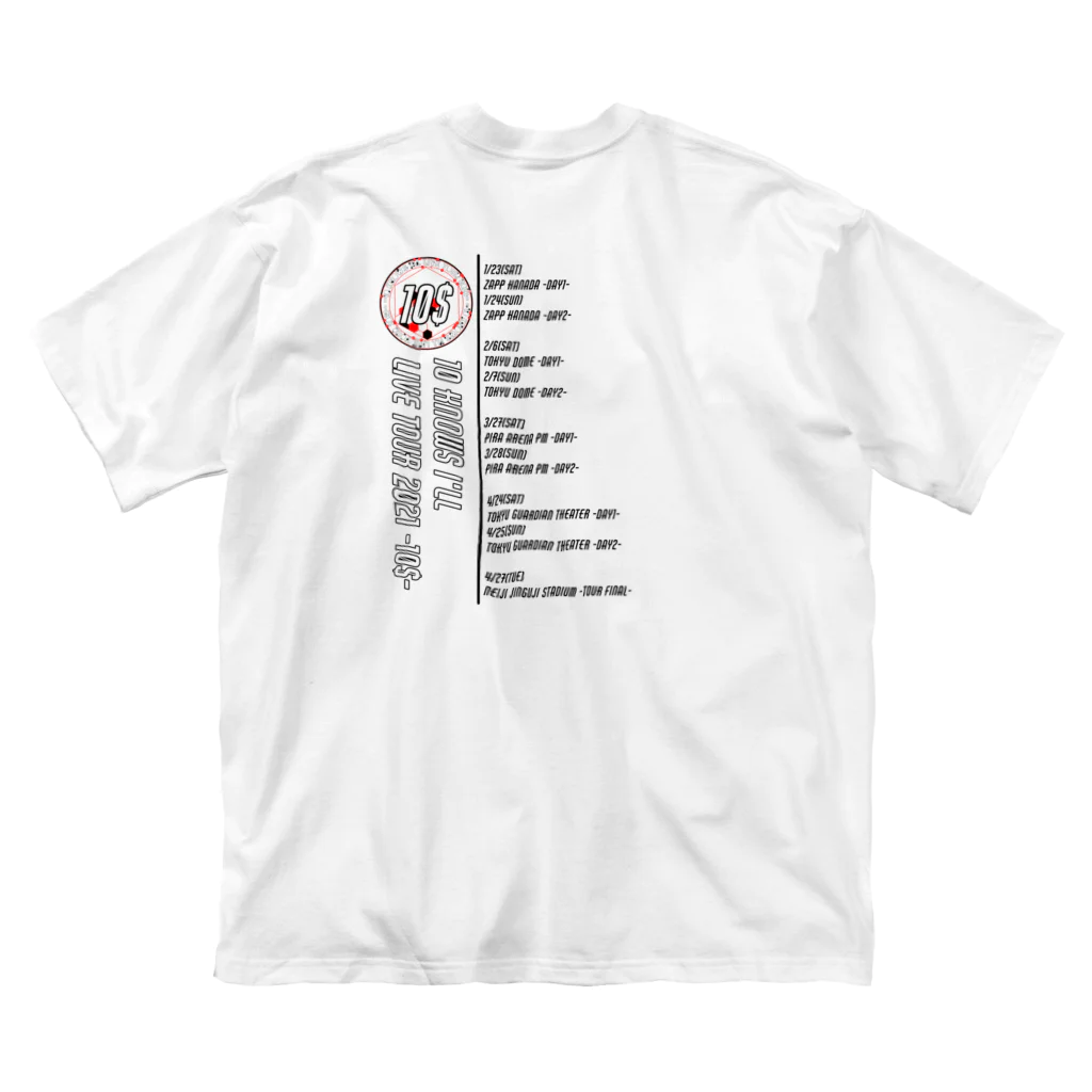 ひろしーの10 knows I'll 2021ライブツアーグッズ 루즈핏 티셔츠