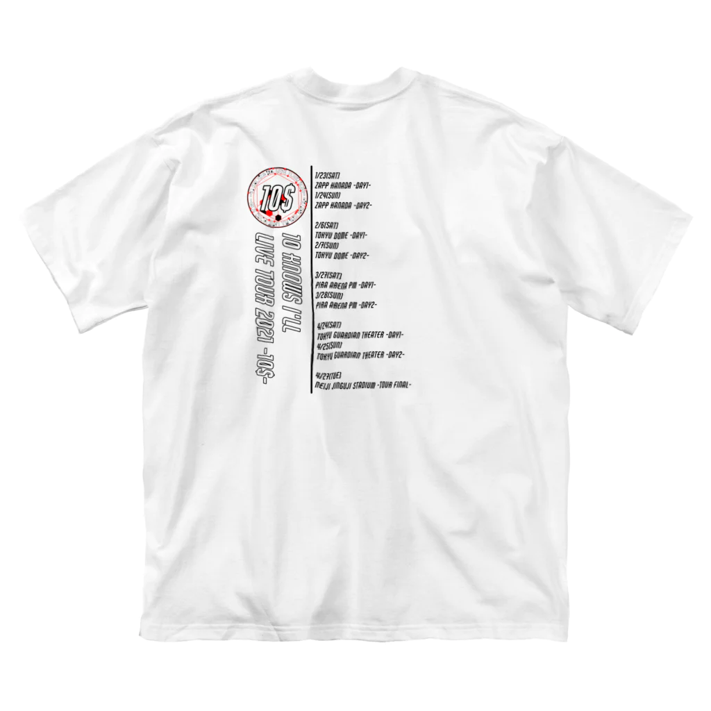 ひろしーの10 knows I'll 2021ライブツアーグッズ ビッグシルエットTシャツ