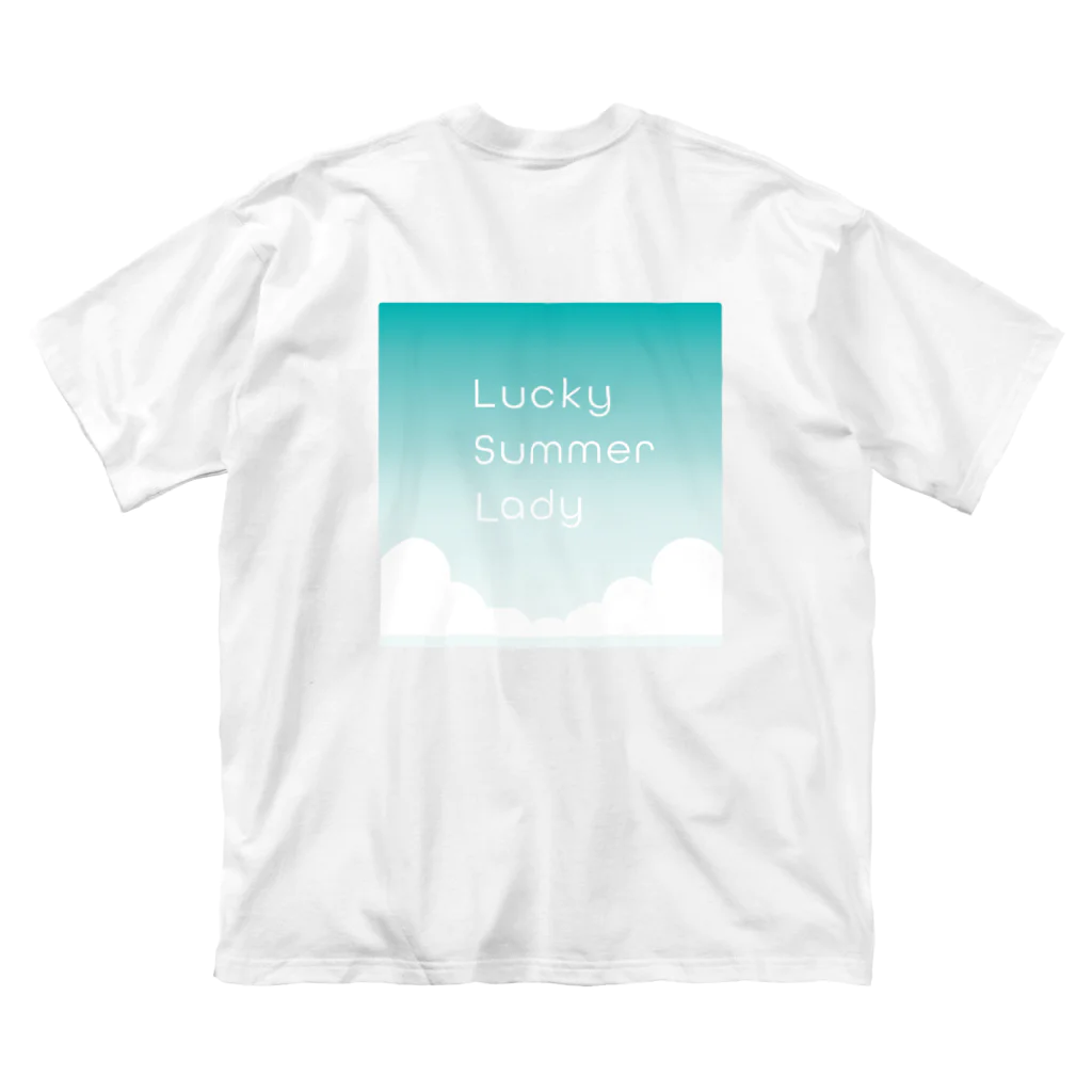 Lucky Summer Ladyのlucky summer lady ビッグシルエットTシャツ