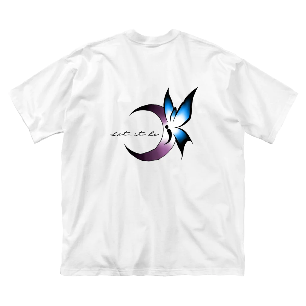 Blue__xxxのBlueButterfly ビッグシルエットTシャツ