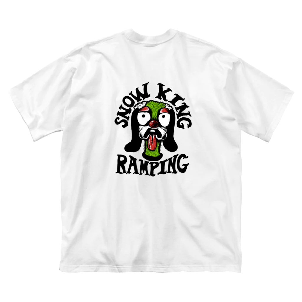 Snow King Ramping officialのキング君トップス Big T-Shirt