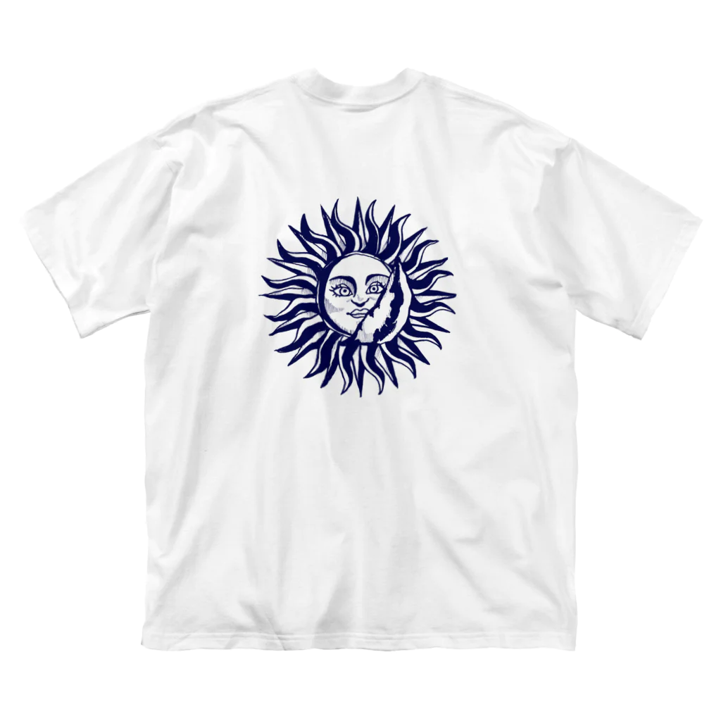 餃子めいめいのGyoza Solar Flear ビッグシルエットTシャツ