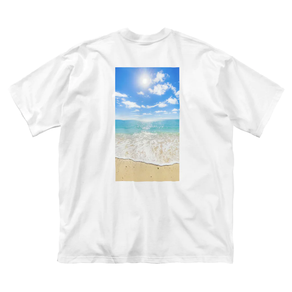 mizuphoto galleryのSunshine beach ビッグシルエットTシャツ