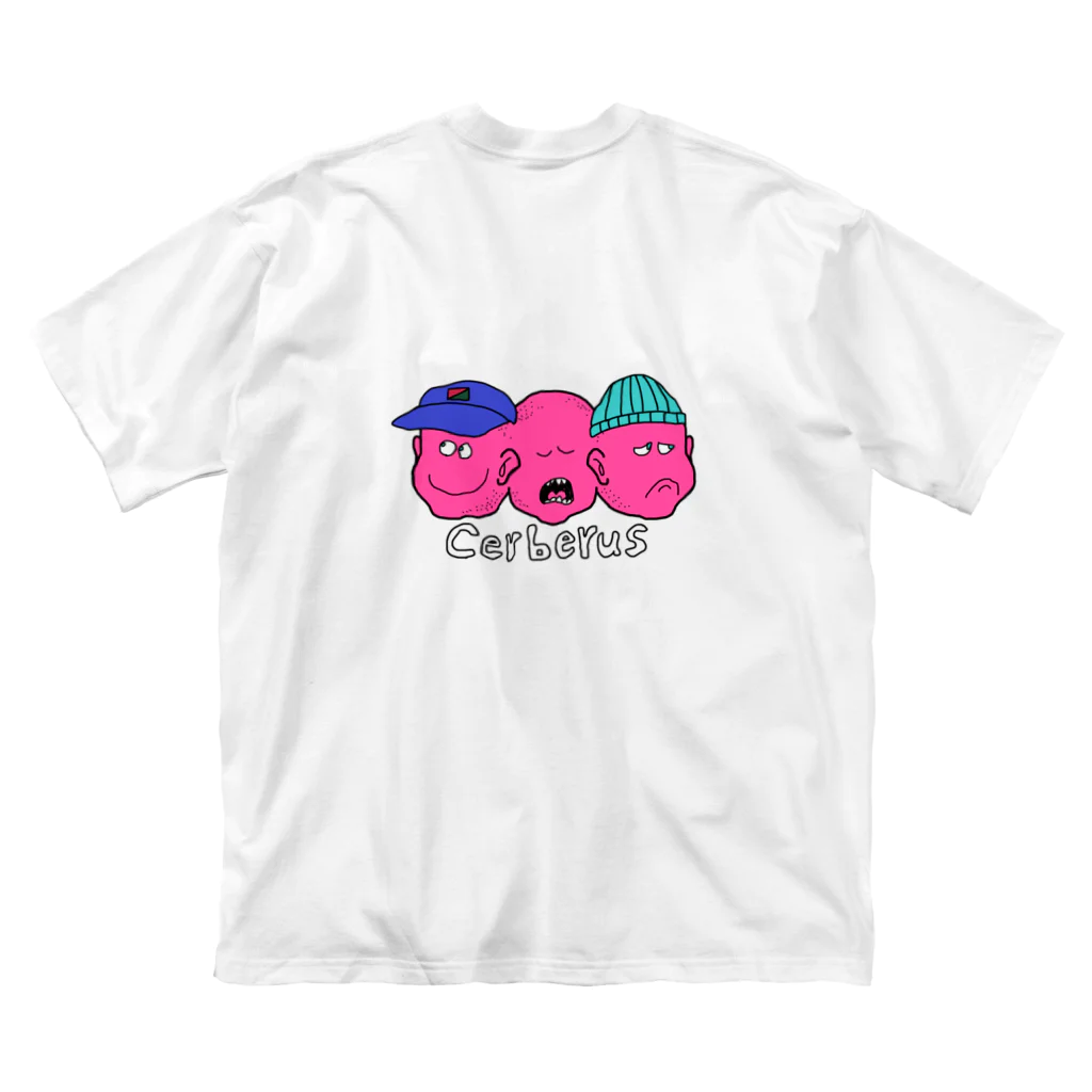 𓀤のCerberus(pink) ビッグシルエットTシャツ