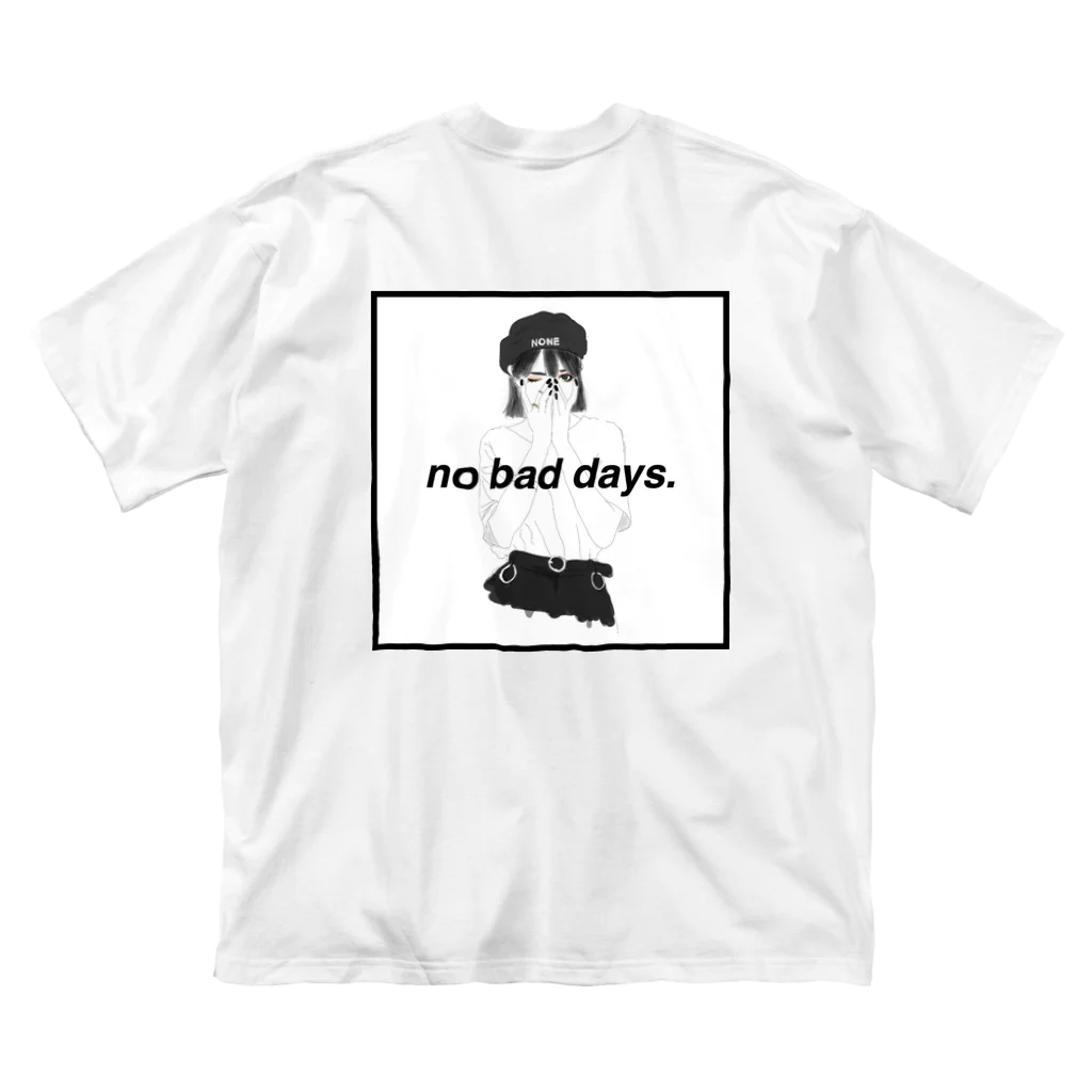 B.B’s shopのno bad days. ビッグシルエットTシャツ