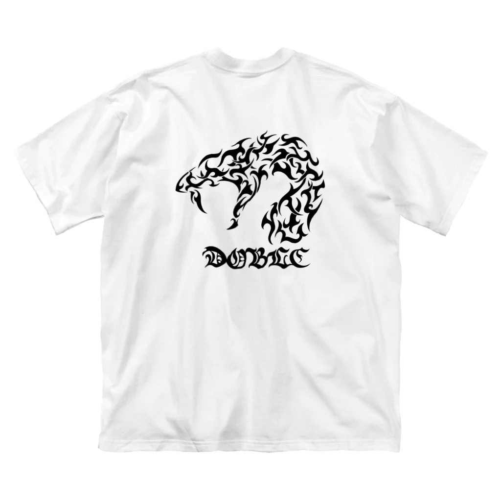 Shounoの【DOBLE】Snakes ビッグシルエットTシャツ