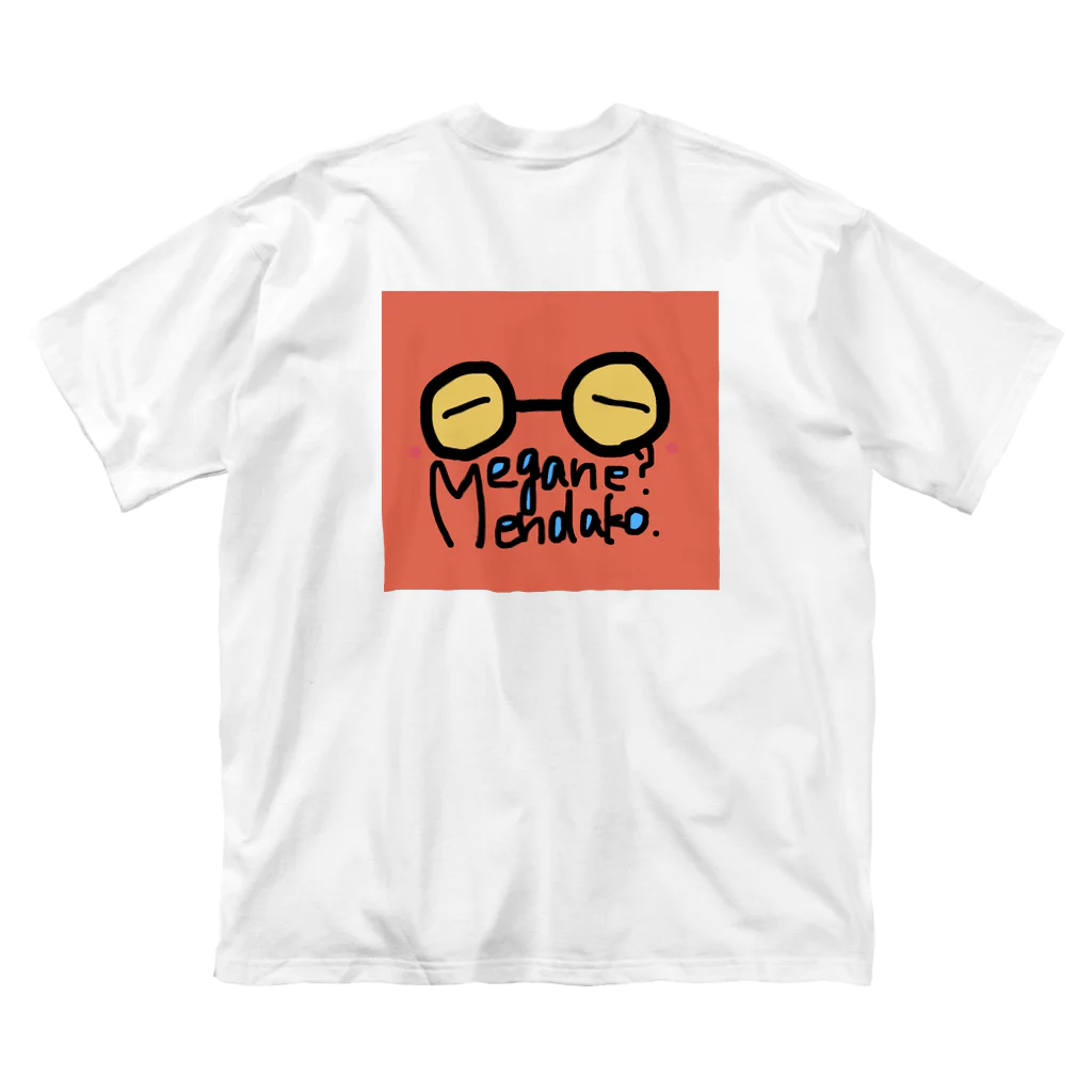 らぶかんすのMegane?カモ ビッグシルエットTシャツ