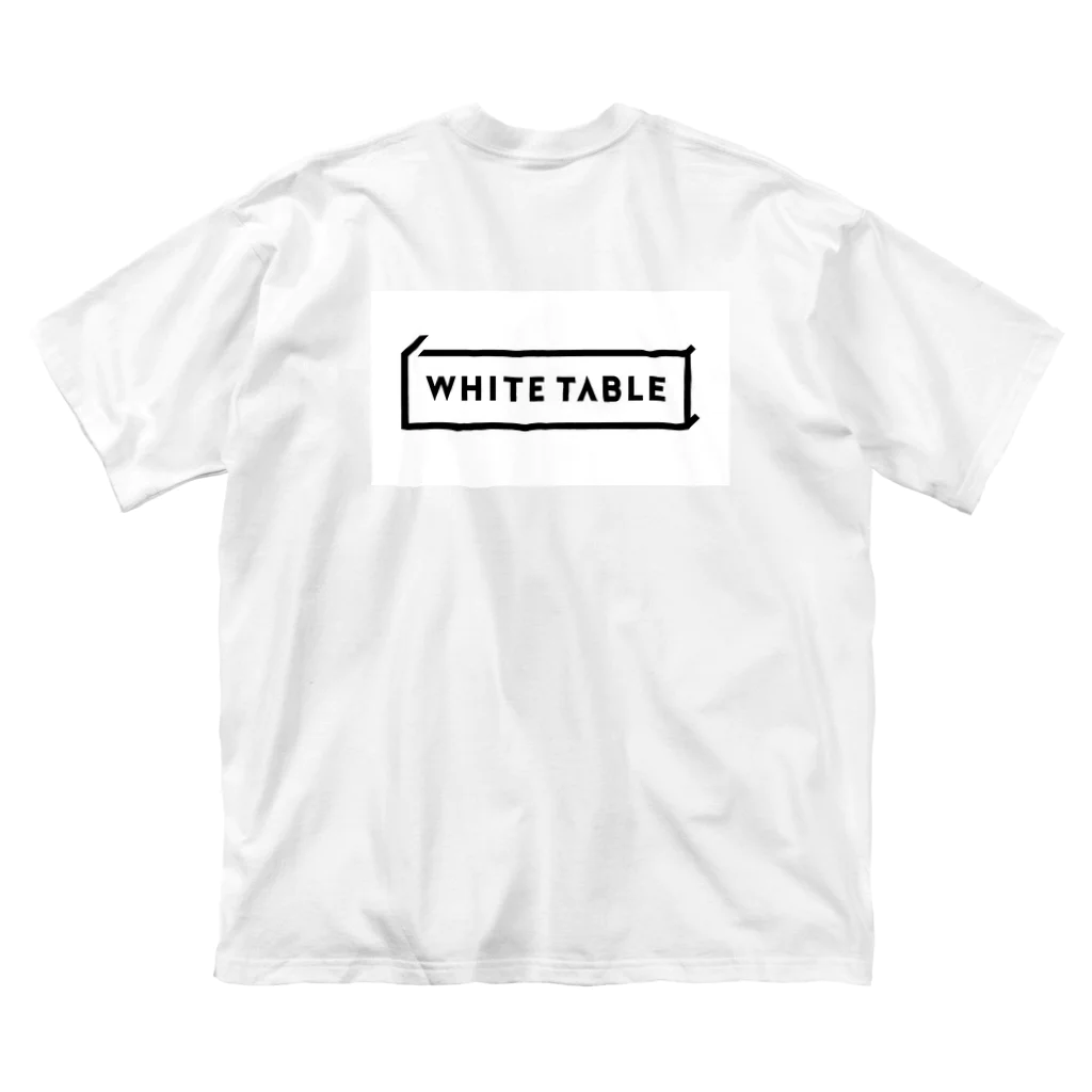 WHITE_TABLEの0615 ビッグシルエットTシャツ