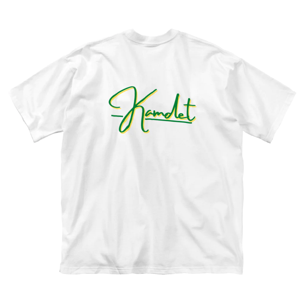 KAMDET カムデット　ストリートブランドのCursive logo  kamdet Big T-Shirt